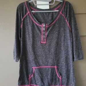 Maurice's top - elbow length sleeves - women's size large